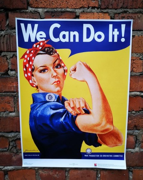 Американские плакаты с женщинами