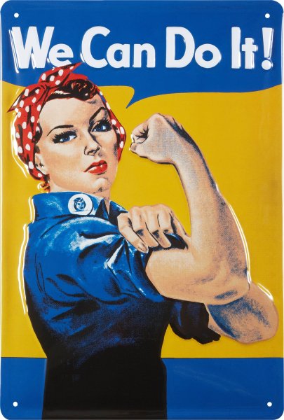 Yes we can do it плакат