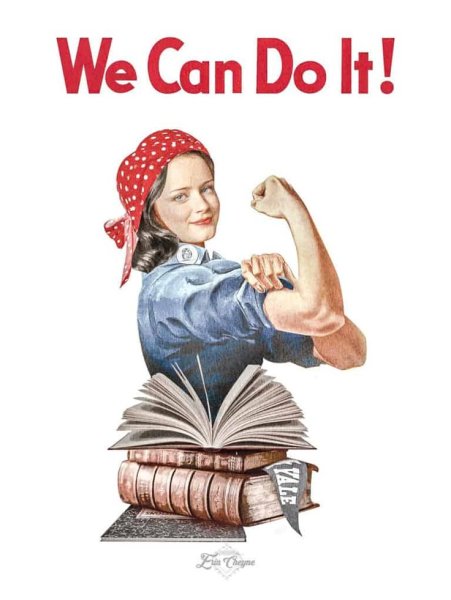 Клепальщица Рози плакат