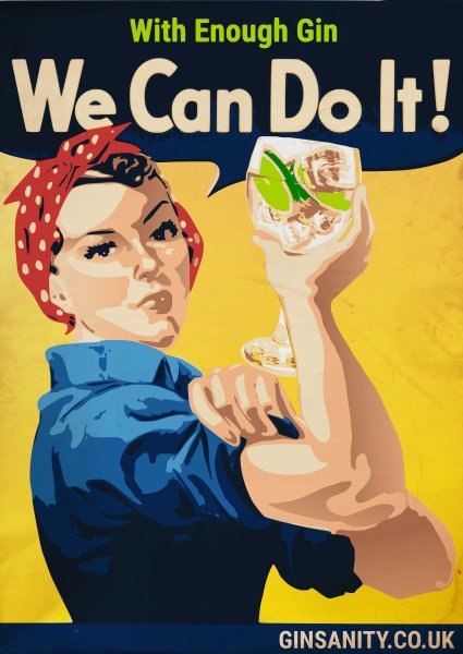 Плакат we can do