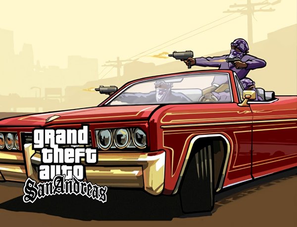 GTA San Andreas машина БАЛЛАСОВ
