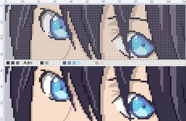 Схемы фенечек аниме