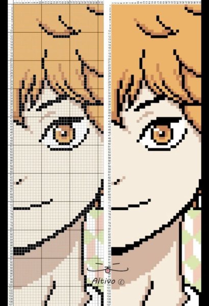 Хвост феи фенечка схема