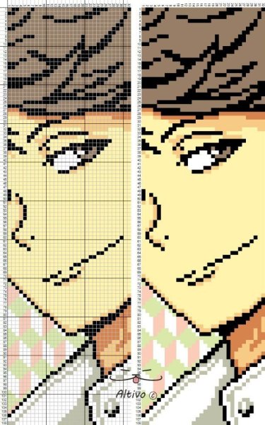 Вышитые персонажи Геншин Импакт