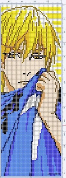 Вышивка крестом аниме Наруто Итачи