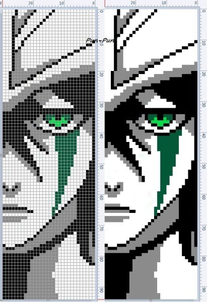 Схемы фенечек аниме