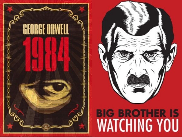 Джордж Оруэлл 1984 big brother
