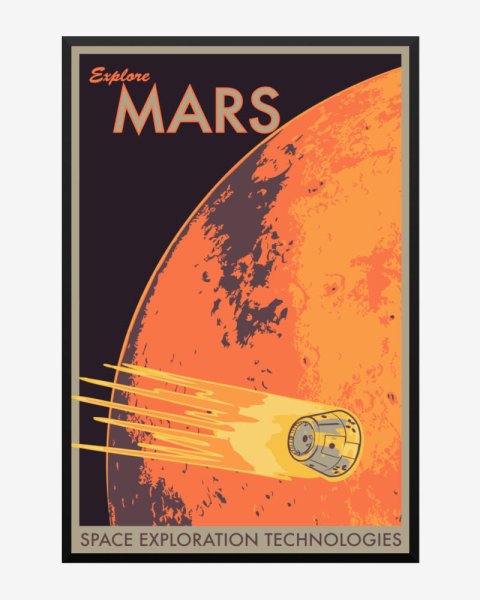 Красный Марс Постер