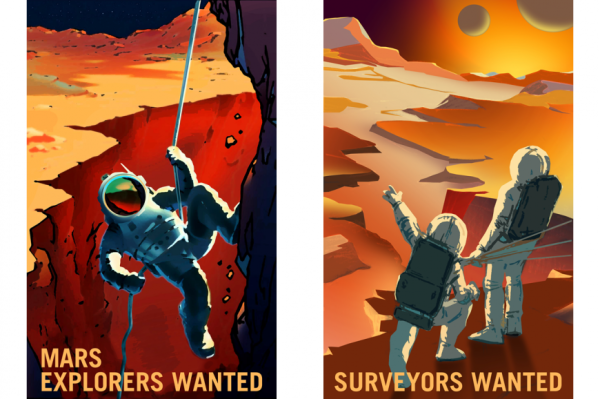 Ретро плакаты НАСА