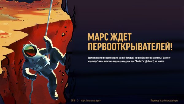 Марс вектор Постер