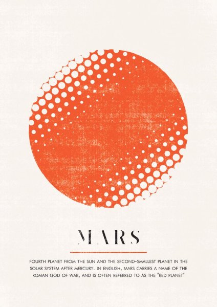 Марс Постер
