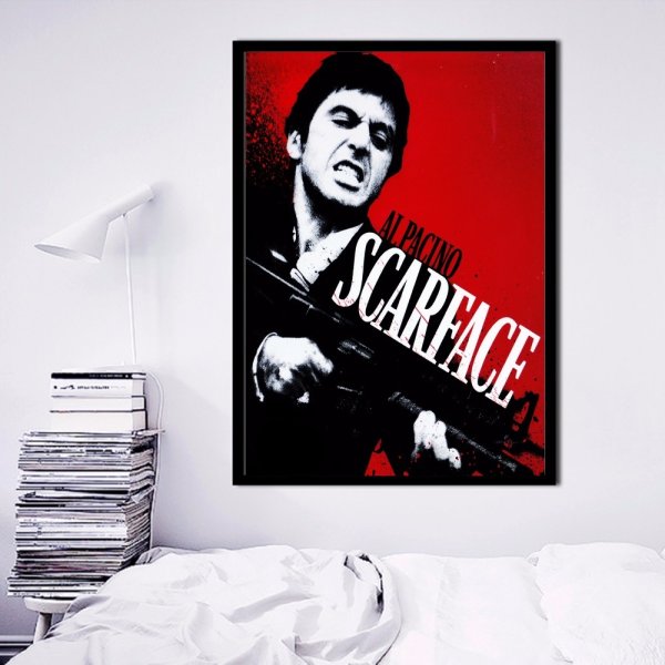 Оливер Стоун лицо со шрамом