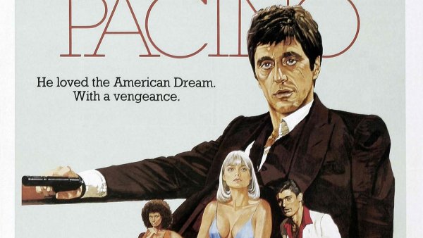 Постеры лицо со шрамом - Scarface (1983)