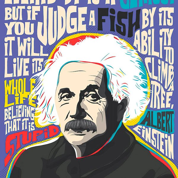 Энди Уорхол Эйнштейн