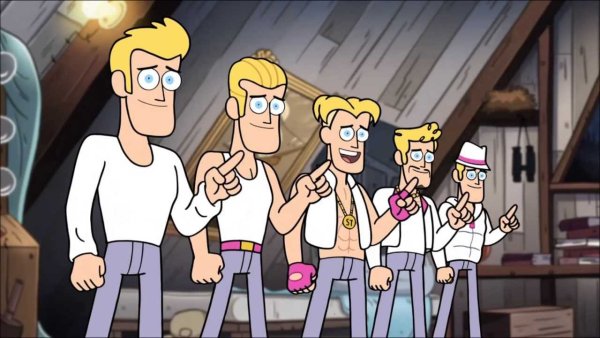 Гравити Фолз рыбалка