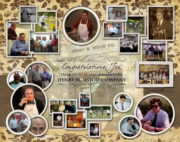 Коллаж на юбилей