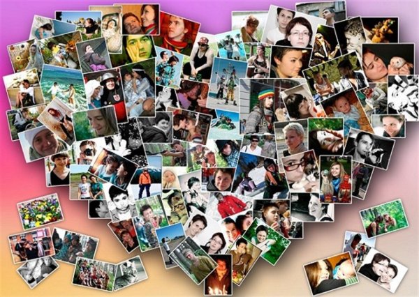 Плакаты из вырезок журналов