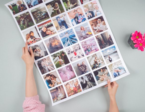 Креативный коллаж из фотографий