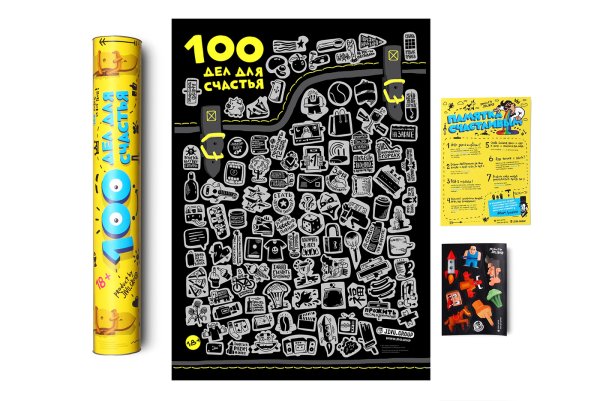 Скретч-Постер "#100 дел Wonders Edition"