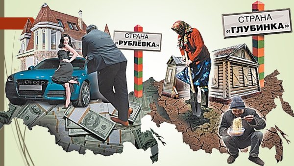 Социальное неравенство карикатура