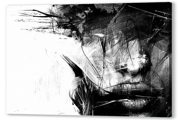 Черно белые картины