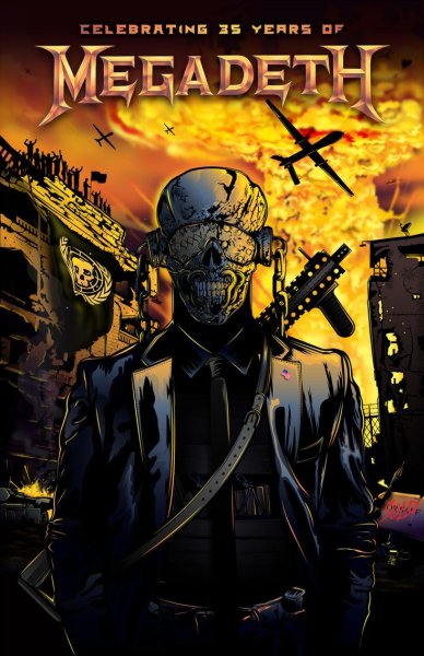 Megadeth Vic Постер