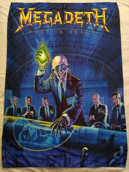 Megadeth Rust in Peace Постер