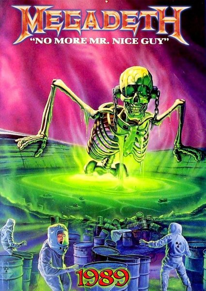 Megadeth Vic Постер