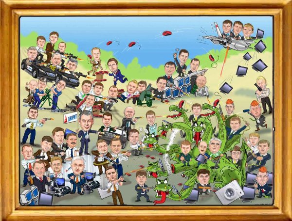 Плакат на 23 февраля в детском саду