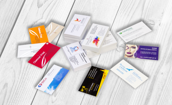 Визитка полиграфия