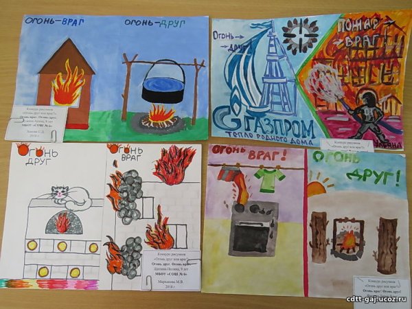 Стенгазета огонь друг огонь враг