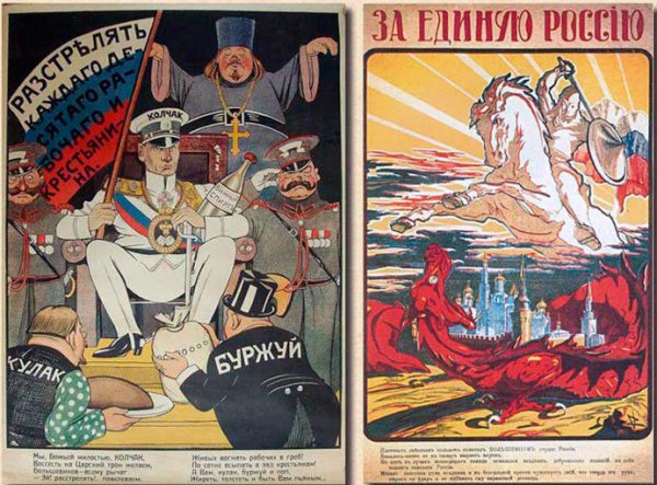 Лозунги белого движения в гражданской войне 1918-1922