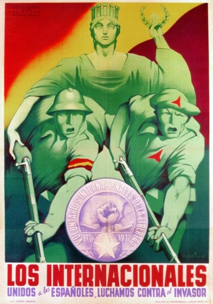 Гражданская война в Испании 1936-1939 плакаты