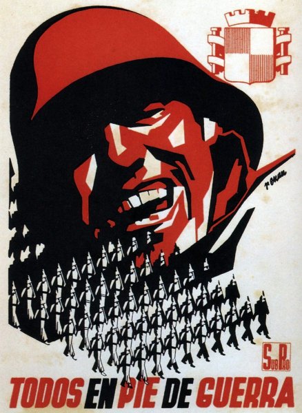 Испанская Гражданская война 1936-1939 пропаганда плакаты