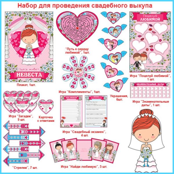 Смешные надписи на выкуп невесты