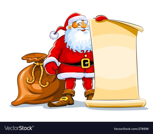 Новогодний свиток Деда Мороза