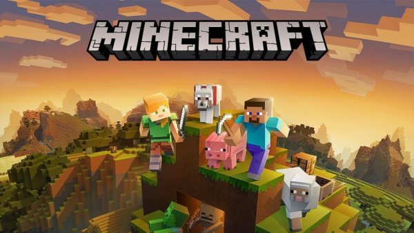 Плакат майнкрафт