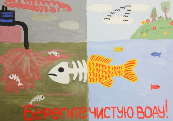 Плакат про воду