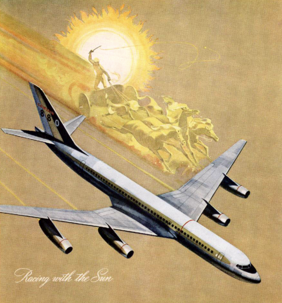 Винтажные плакаты с самолётами