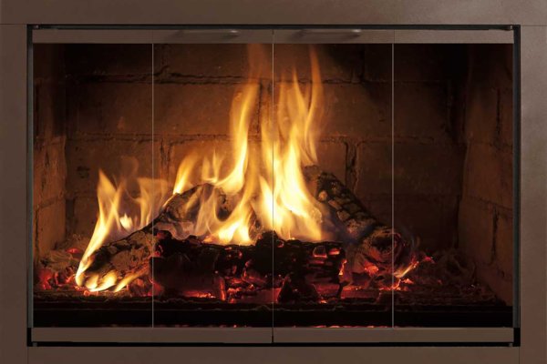 Живой камин