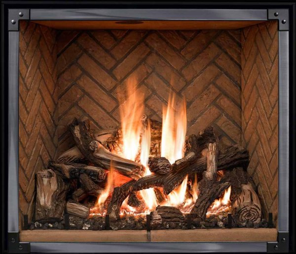 Заставка камин