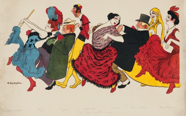 Адриен Баррер. «Ревю в "Фоли-Бержер"»