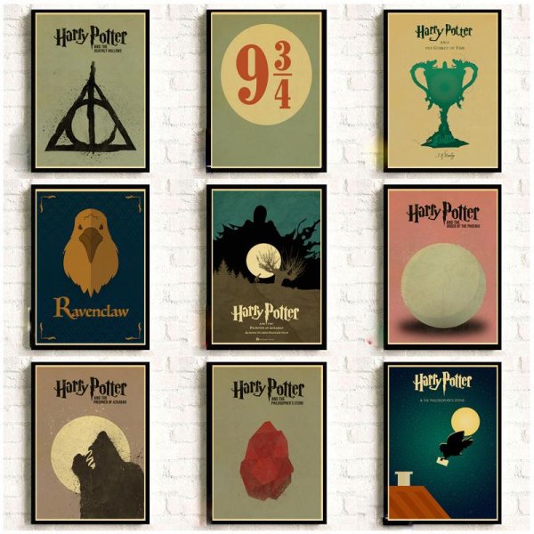 Постеры Гарри Поттер на стену