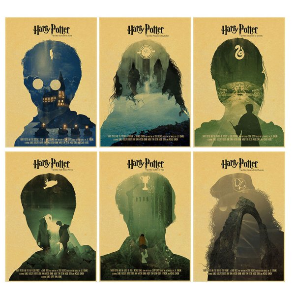 Ретро Постер Гарри Поттер