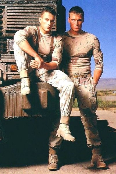 Кикбоксер Постер Ван Дамм