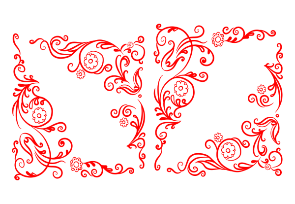 Угловой узор