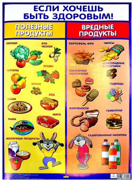 Продукты питания карточки для детей