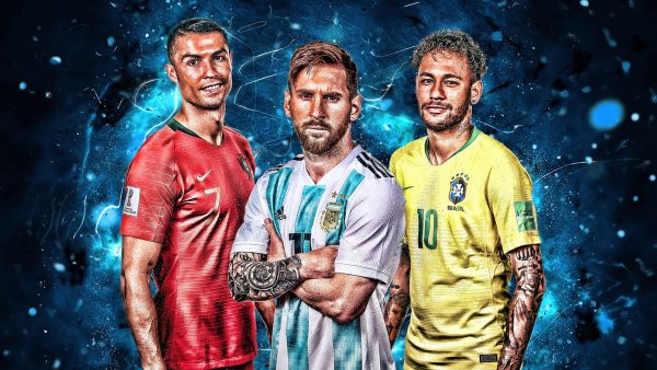 Месси Роналду и Неймар
