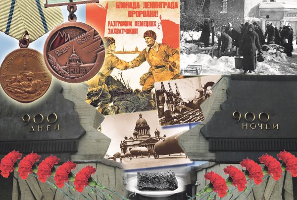 Освобождение Ленинграда от фашистской блокады рисунки
