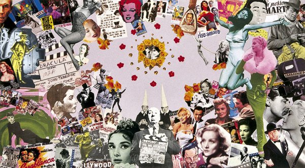 Постеры известных фильмов коллаж